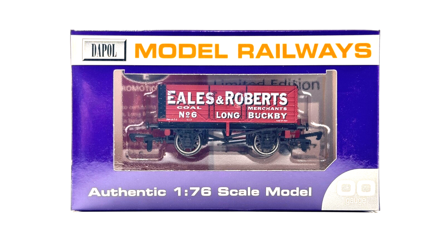 DAPOL 00 GAUGE - EALES & ROBERTS COAL MERCHANTS LONG BUCKBY 6 (LIMITED EDITION)
