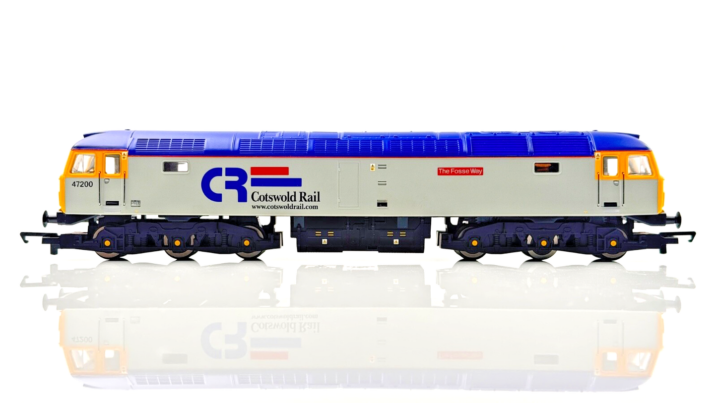 HORNBY 00 GAUGE - R2479A - CLASS 47 DIESEL 47200 COTSWOLD RAIL 'THE FOSSE WAY'