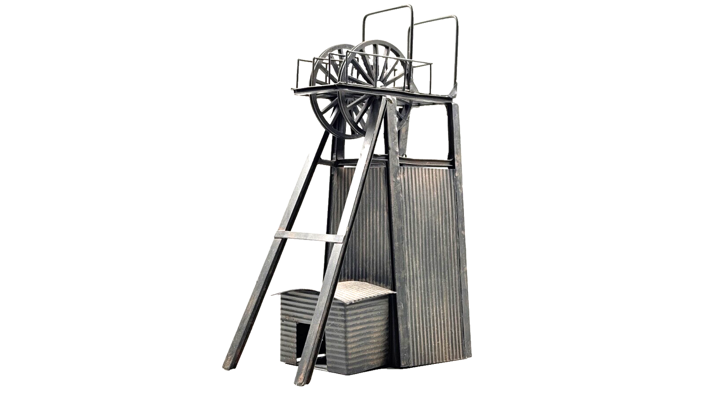 BACHMANN 00 GAUGE SCENECRAFT - 44-025 - HAMPTON HEATH COLLIERY PIT HEAD LIFT
