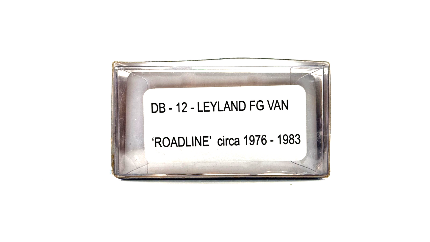 B-T MODELS 1/76 SCALE - DB-12 - LEYLAND FG VAN ROADLINE CIRCA 1976-1983 BOXED