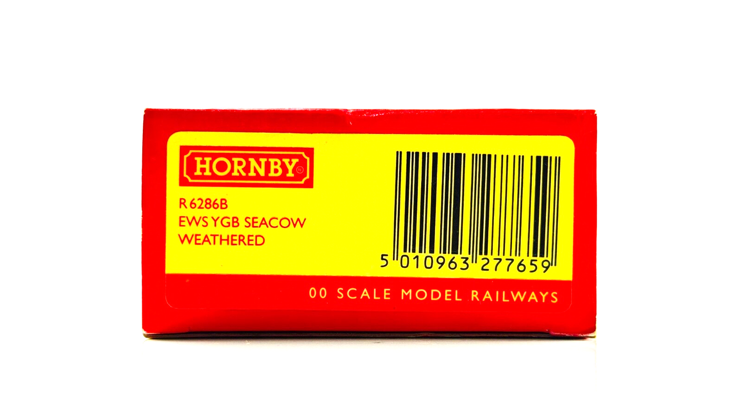 HORNBY 00 GAUGE - R6286B - EWS YGB SEACOW HOPPER WAGON WEATHERED BOXED