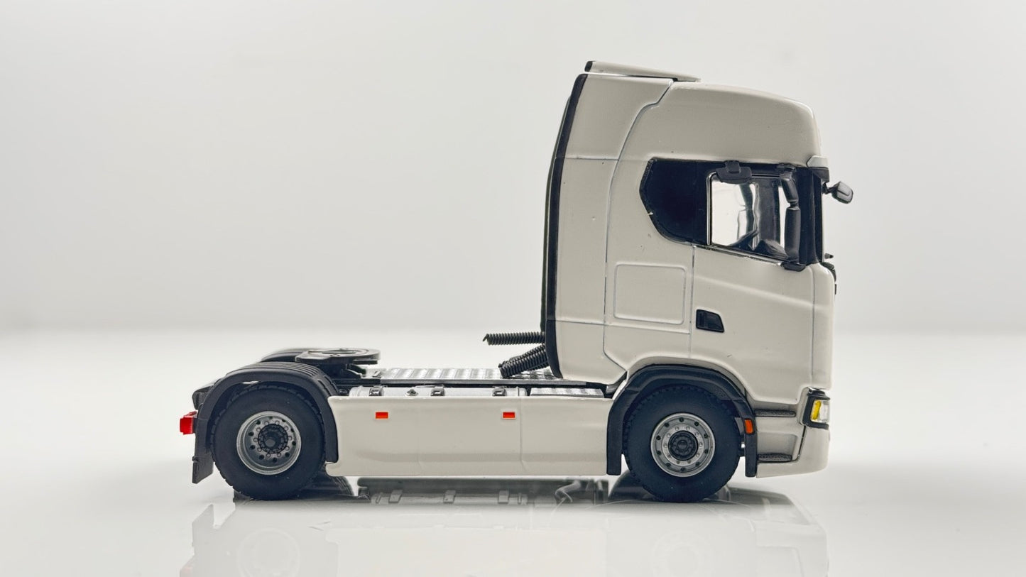 WSI 1/50 SCALE - 03-2003 - SCANIA S HIGHLINE CS20H 4X2 WHITE TRACTOR UNIT BOXED