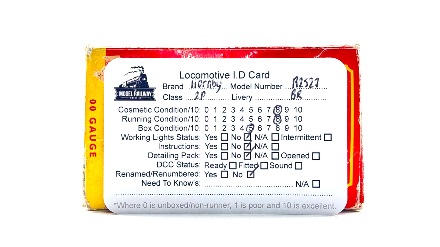 HORNBY 00 GAUGE - R2527 - BR BLACK 4-4-0 CLASS 2P LOCOMOTIVE 40604 - BOXED