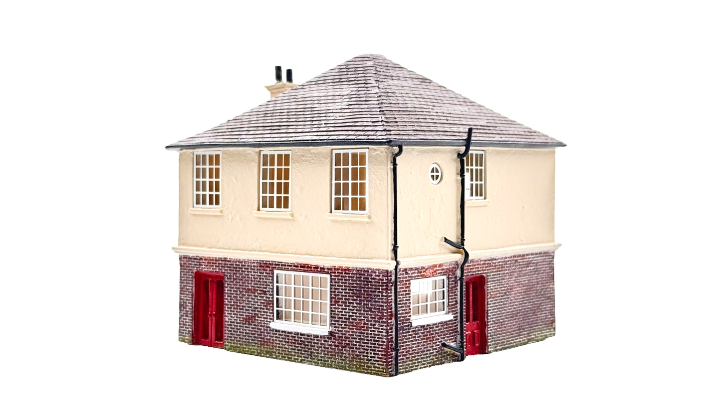 HORNBY 00 GAUGE SKALEDALE - R9720 - SHRUBLANDS 1930'S TOWN HOUSE - BOXED