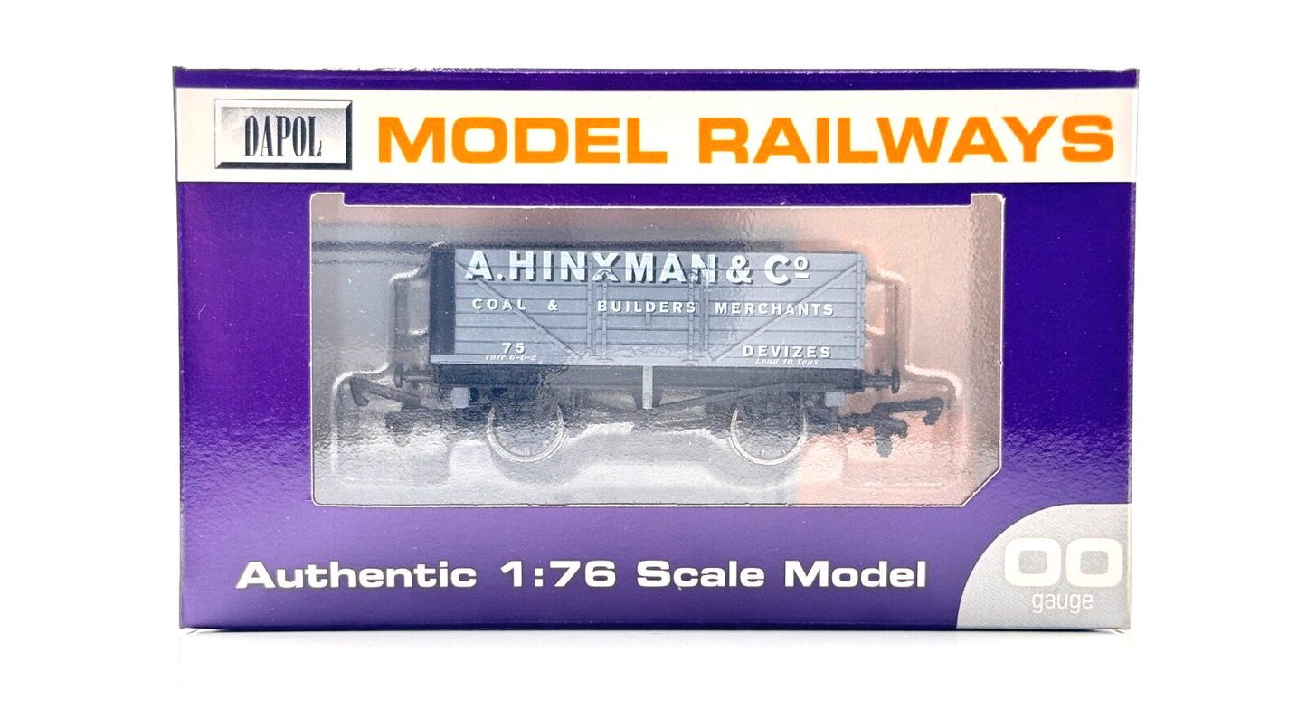 DAPOL 00 GAUGE - A. HINXMAN COAL BUILDERS MERCHANTS DEVIZES 75 (LIMITED EDITION)