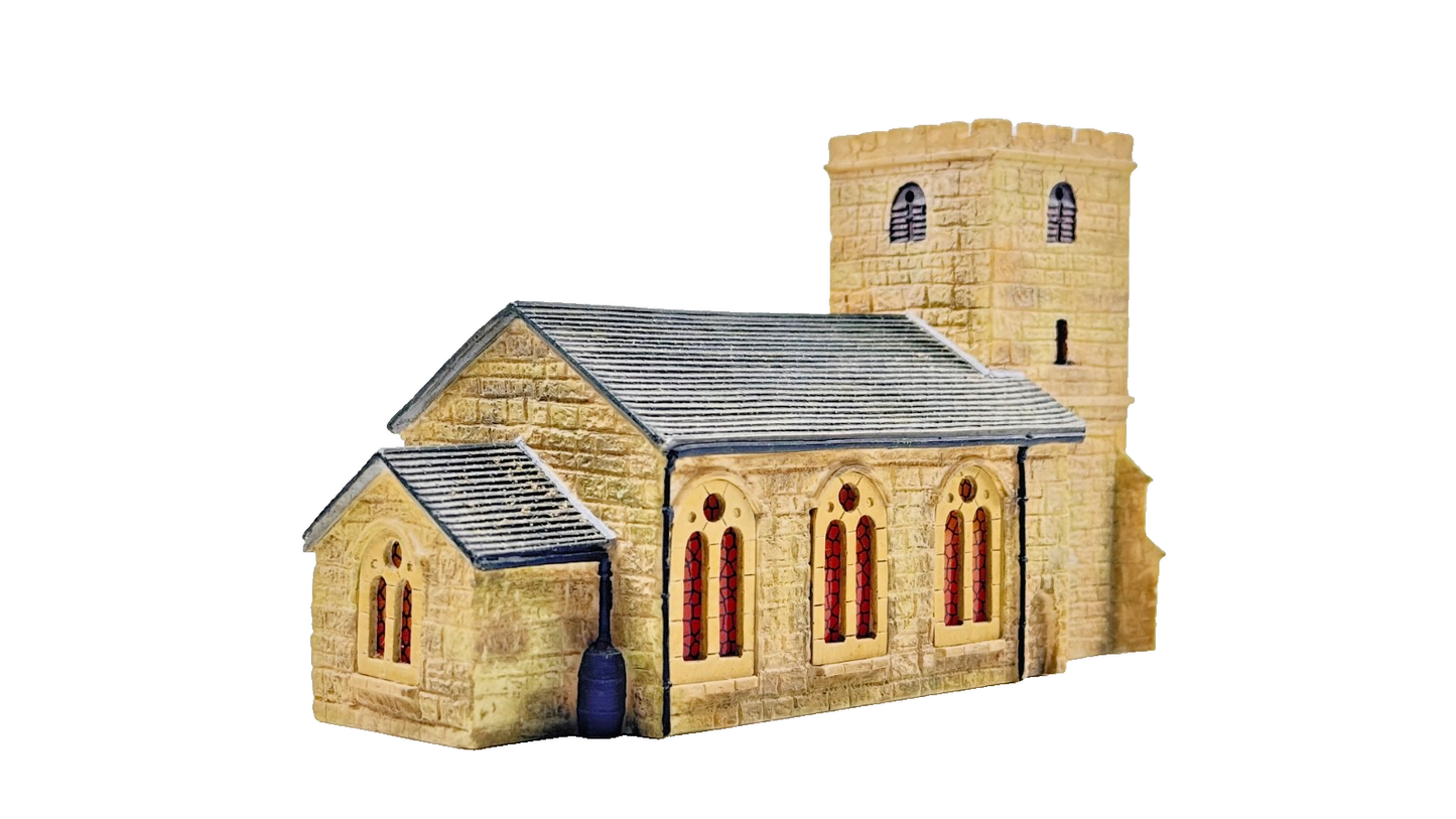 HORNBY 00 GAUGE SKALEDALE - R8502 - ST MICHAELS CHURCH - BOXED