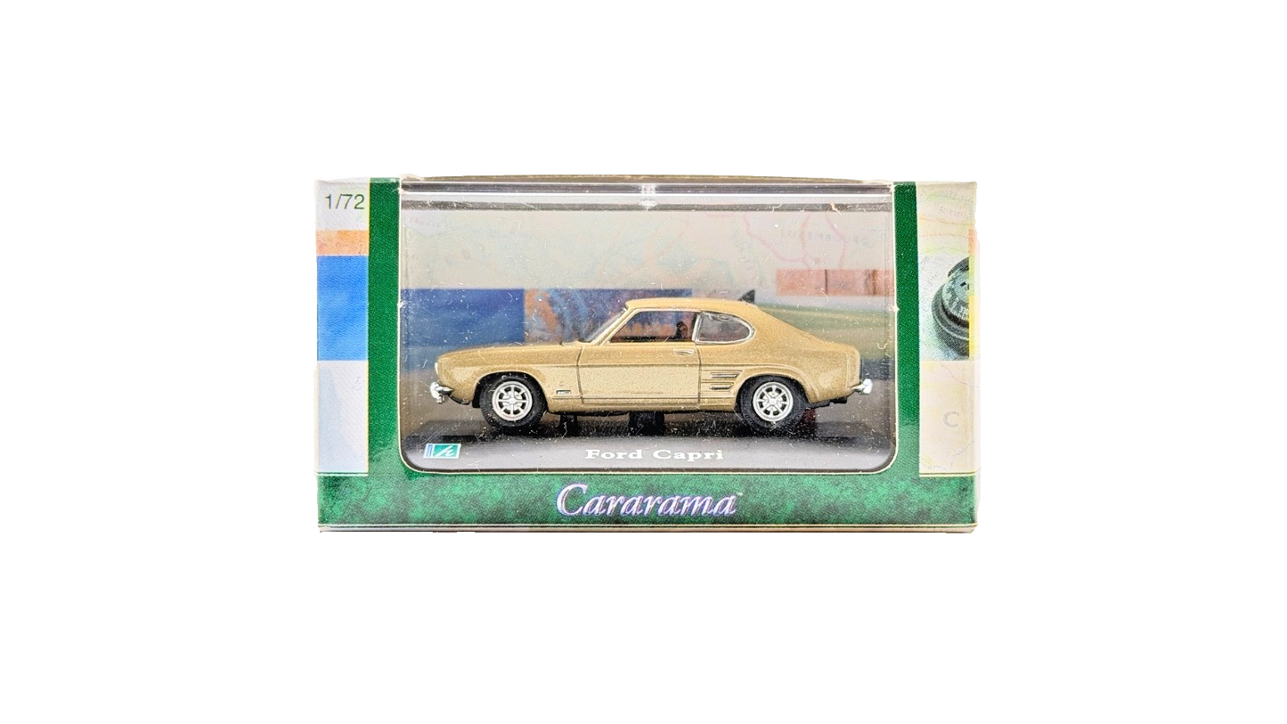 CARARAMA 1/72 SCALE - FORD CAPRI GOLD - BOXED