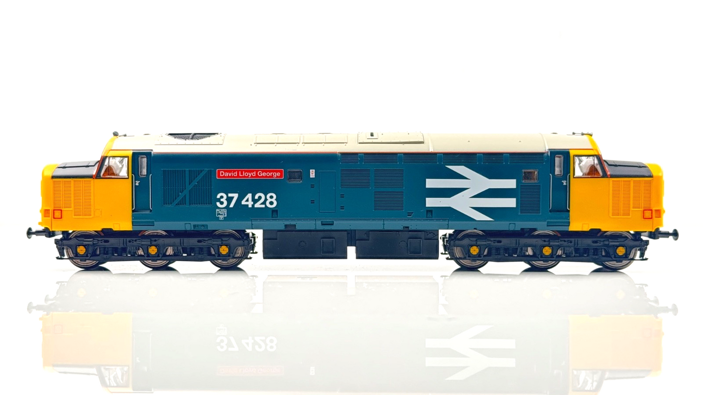 VITRAINS 00 GAUGE - V2005 - CLASS 37 LARGE LOGO 37428 DAVID LLOYD GEORGE BOXED