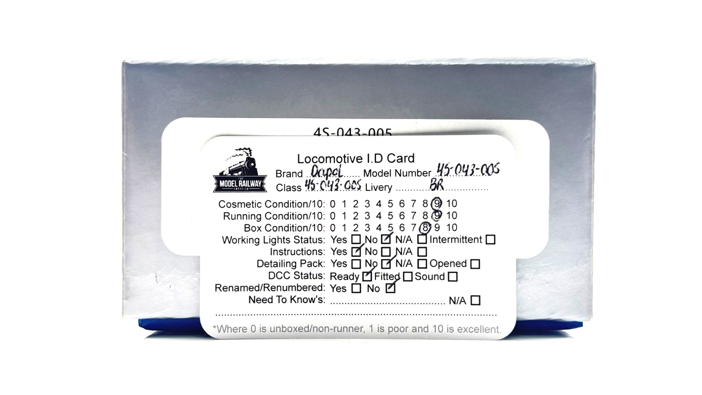 DAPOL 00 GAUGE - 4S-043-005 - 2-6-0 MOGUL 6364 GREEN EARLY CREST - BOXED