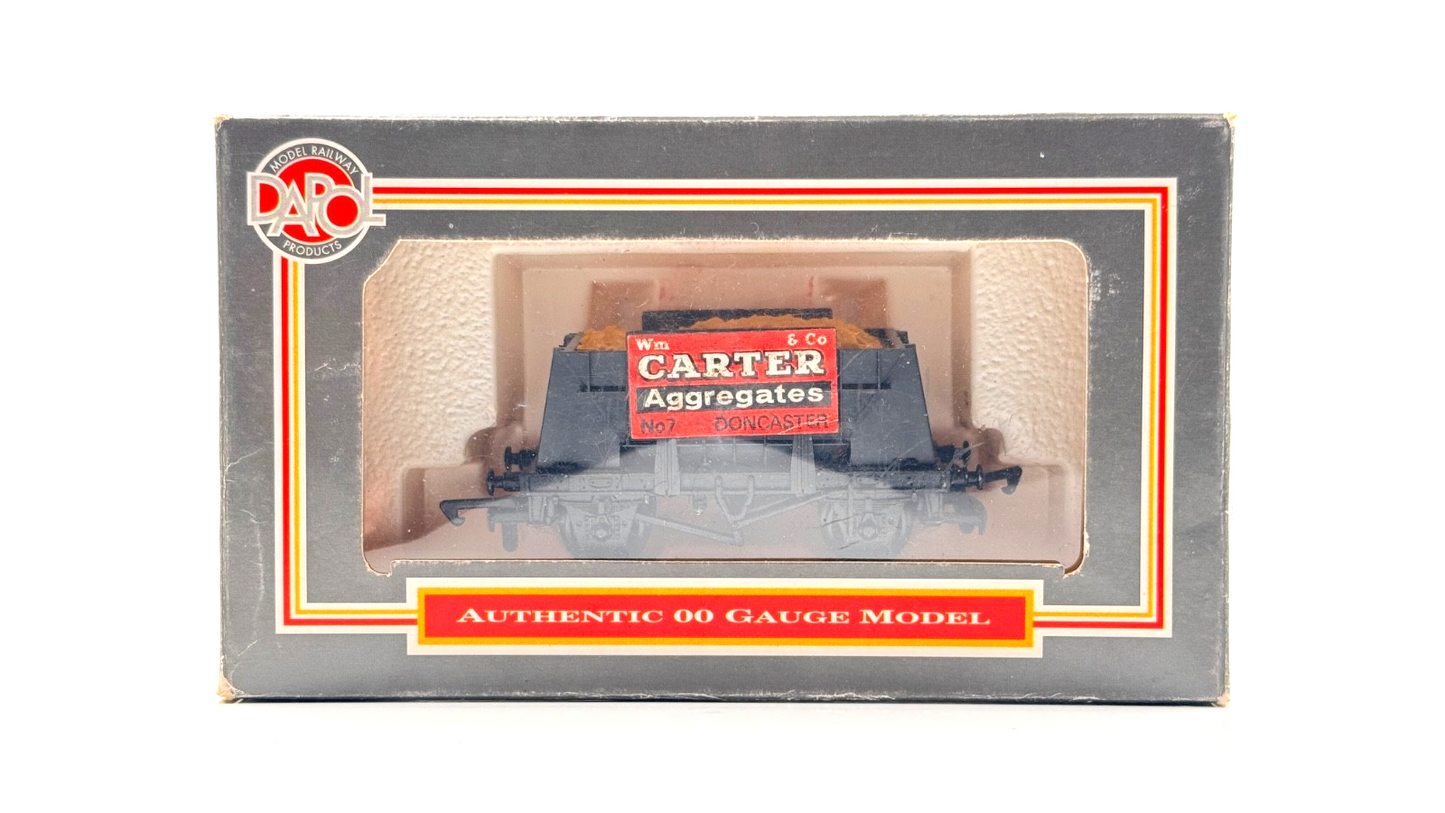 DAPOL 00 GAUGE - (WRENN) WR1-41 CARTER AGGREGATES ORE WAGON DONCASTER NO.7 BOXED