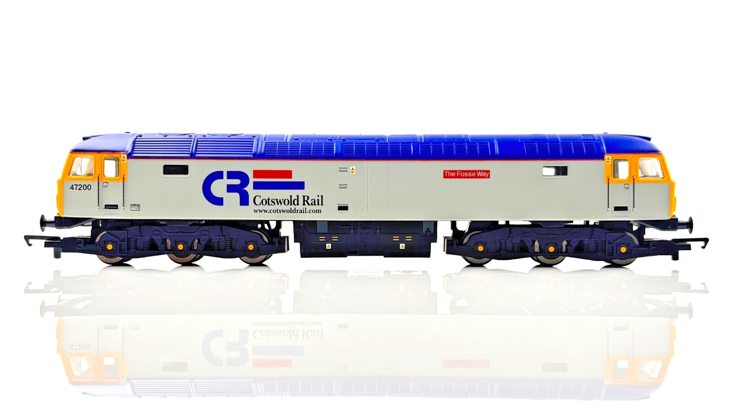 HORNBY 00 GAUGE - R2479A - CLASS 47 DIESEL 47200 COTSWOLD RAIL 'THE FOSSE WAY'