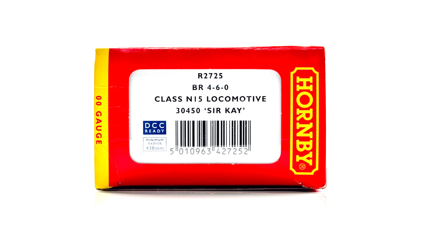 HORNBY 00 GAUGE - R2725 - BR 4-6-0 KING ARTHUR CLASS N15 'SIR KAY' 30450 - BOXED