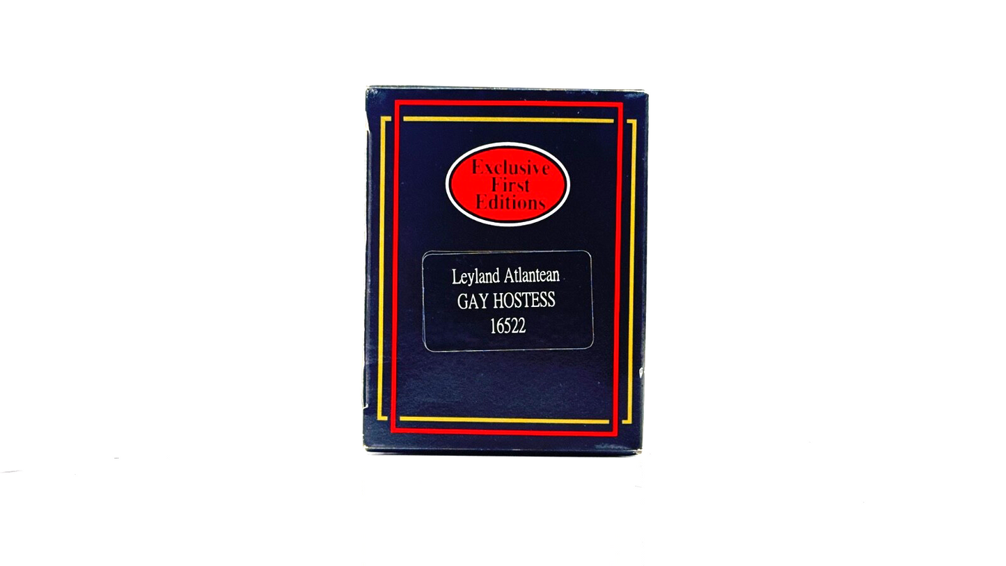 EFE 1/76 SCALE - 16522 - LEYLAND ATLANTEAN GAY HOSTESS DOUBLE DECKER - BOXED
