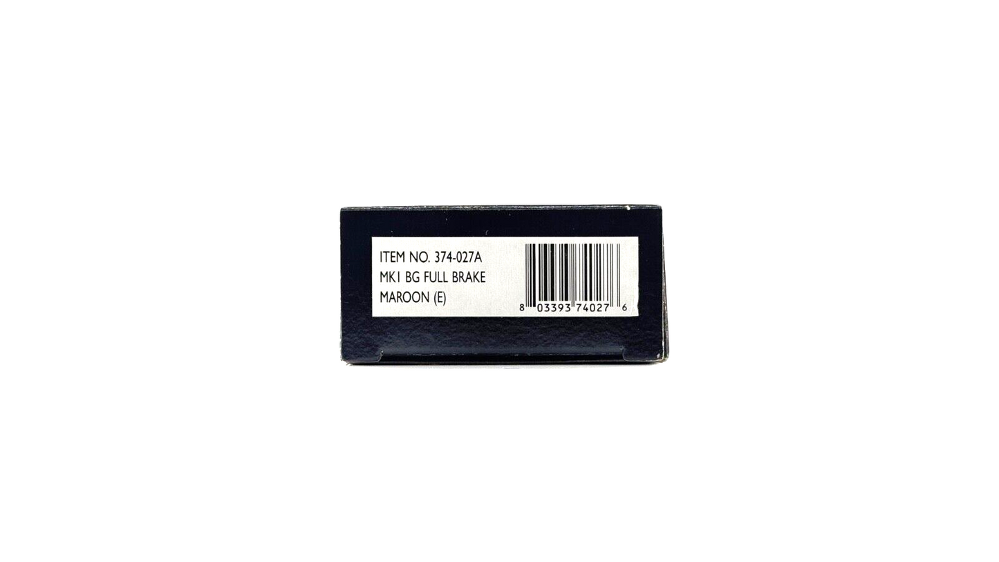 GRAHAM FARISH N GAUGE - 374-027A - MK1 BG FULL BRAKE COACH MAROON (E) - BOXED