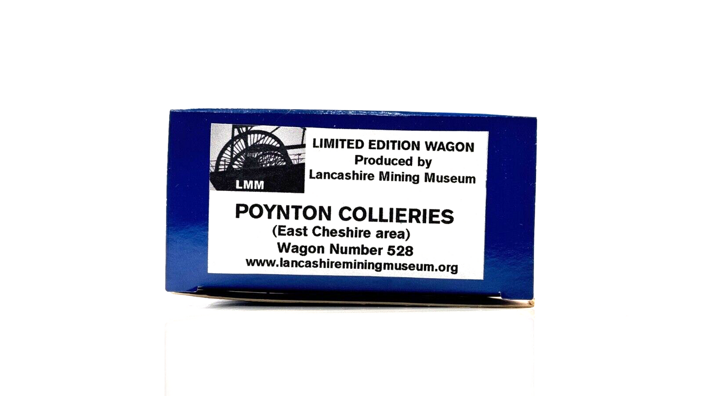 DAPOL 00 GAUGE - POYNTON COLLIERIES WAGON EAST CHESHIRE NO.528 (LIMITED EDITION)