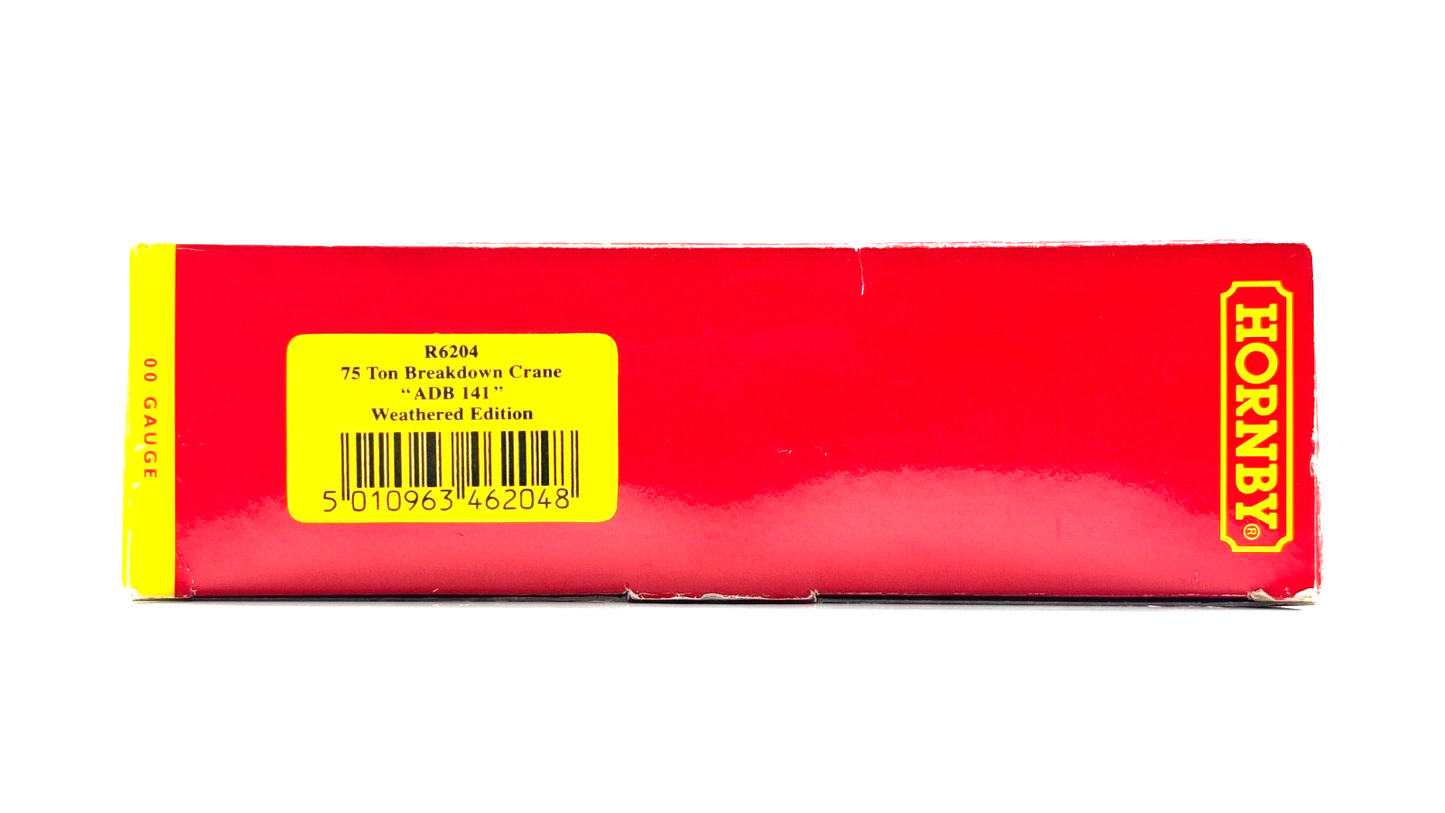HORNBY 00 GAUGE - R6204 - 75 TON BREAKDOWN CRANE ADB 141 YELLOW WEATHERED BOXED