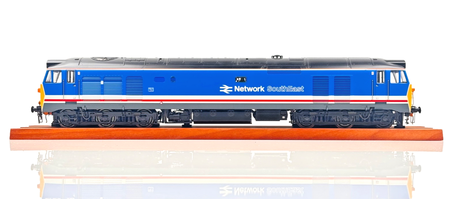 HELJAN O GAUGE - 4032 - CLASS 50 DIESEL REVISED NSE NETWORK SOUTHEAST UNNUMBERED