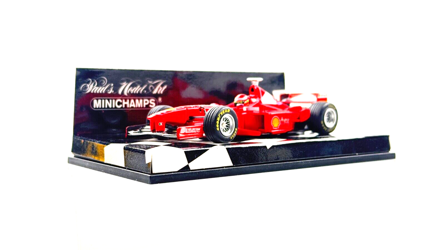 MINICHAMPS 1/43 SCALE - FERRARI F300 1998 EDDIE IRVINE - BOXED