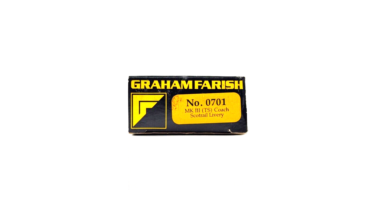 GRAHAM FARISH N GAUGE - NO.0701 - MK3 TS COACH SCOTRAIL LIVERY - BOXED
