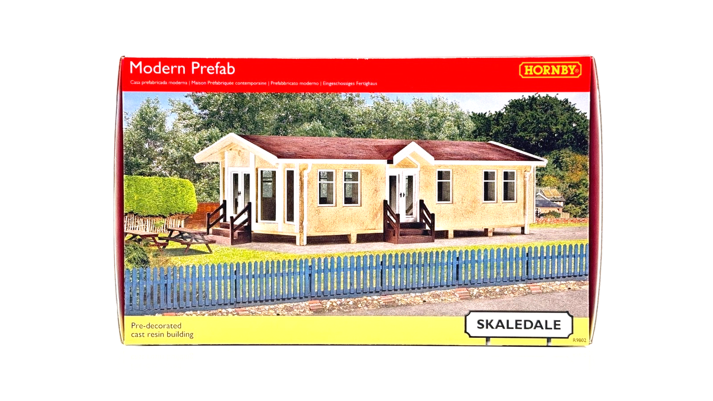 HORNBY 00 GAUGE SKALEDALE - R9802 - MODERN PREFAB HOUSE - NEW BOXED