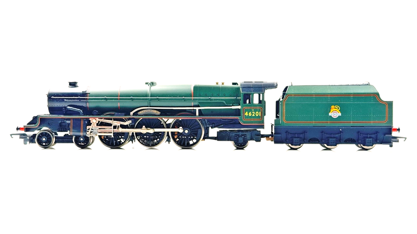 HORNBY 00 GAUGE - R080 - BR 4-6-2 GREEN CLASS 8P 'PRINCESS ELIZABETH' 46201