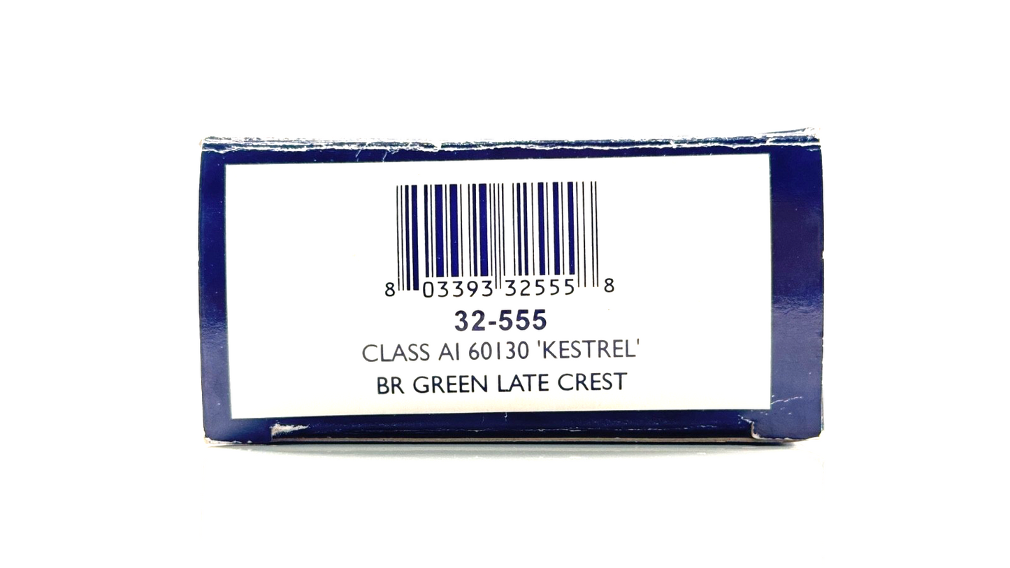 BACHMANN 00 GAUGE - 32-555 - CLASS A1 60130 'KESTREL' BR GREEN LATE CREST BOXED