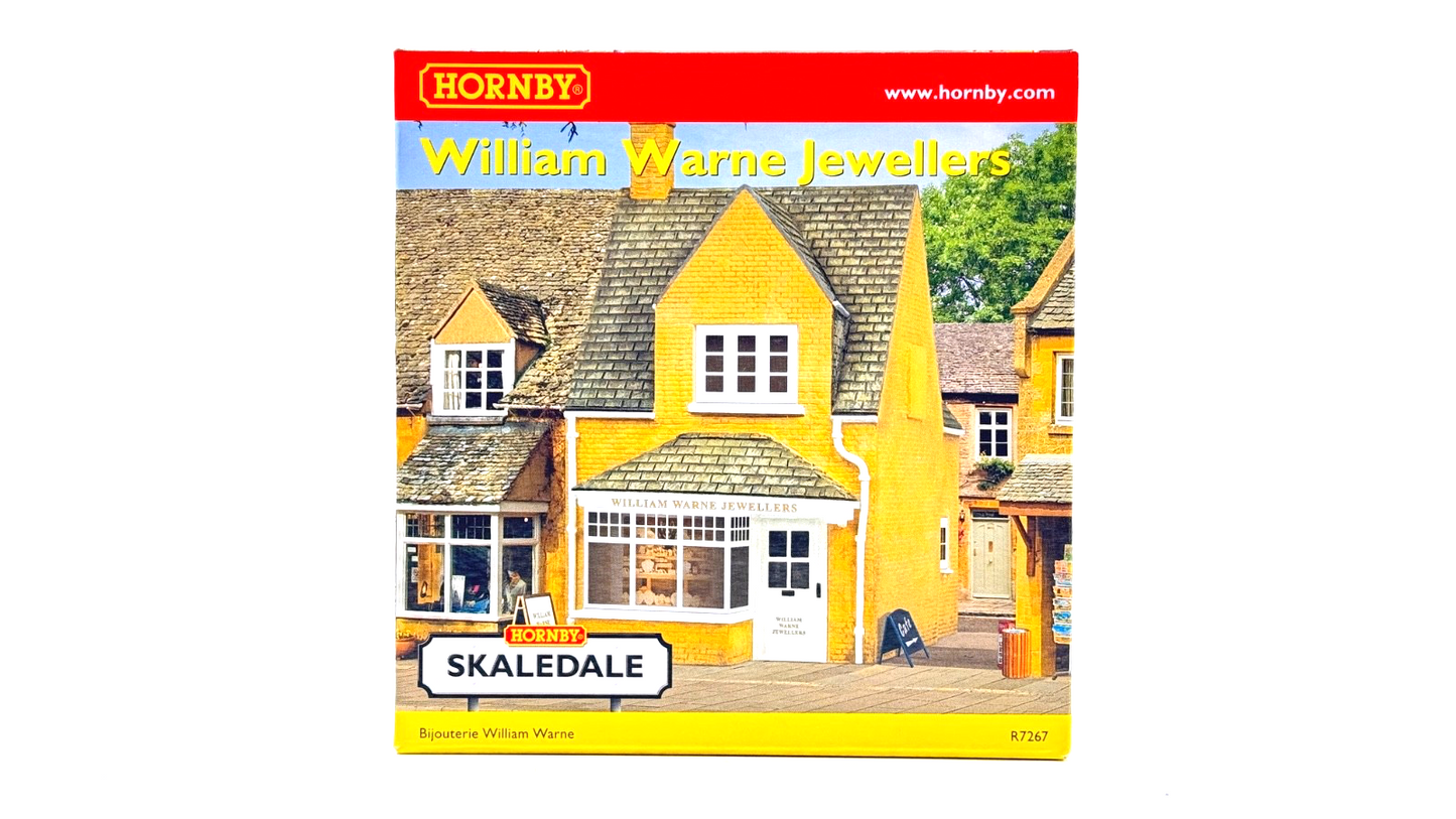 HORNBY 00 GAUGE SKALEDALE - R7267 - WILLIAM WARNE JEWELLERS SHOP - NEW BOXED