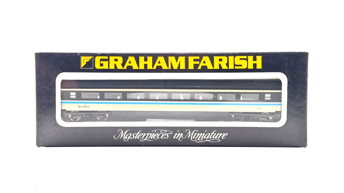 GRAHAM FARISH N GAUGE - NO.0701 - MK3 TS COACH SCOTRAIL LIVERY - BOXED