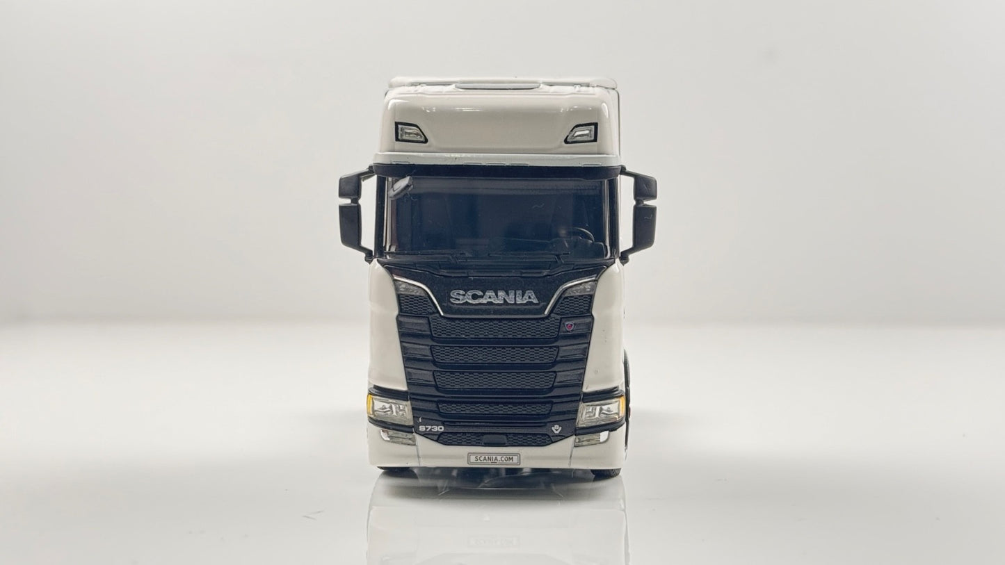WSI 1/50 SCALE - 03-2003 - SCANIA S HIGHLINE CS20H 4X2 WHITE TRACTOR UNIT BOXED