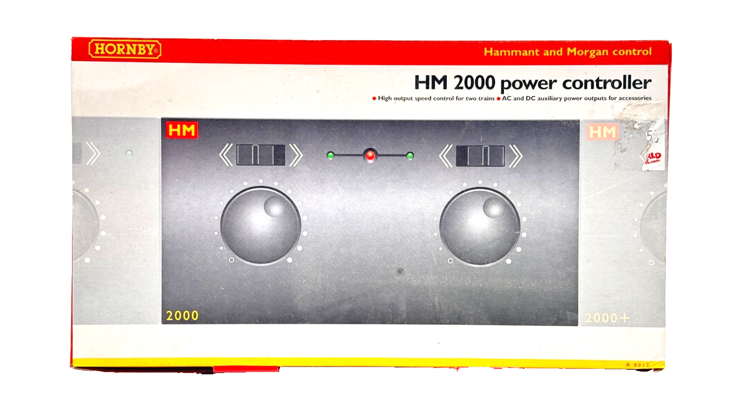 HORNBY 00 GAUGE - R8012 - HM2000 TWIN TRACK POWER CONTROLLER (DC) - BOXED