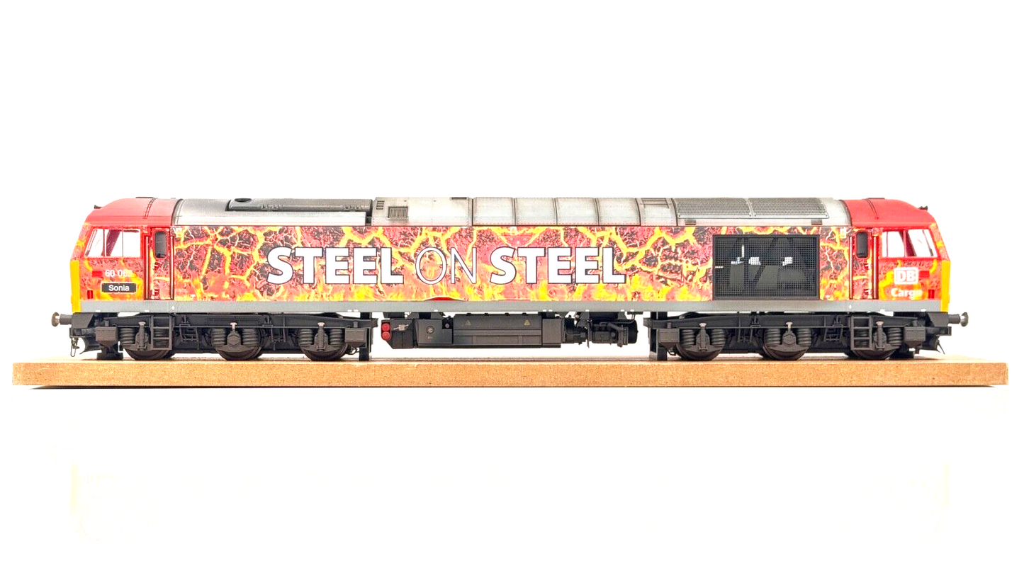 HELJAN O GAUGE - CLASS 60 DIESEL 60062 DB STEEL ON STEEL 'SONIA' (PROTO NEO)