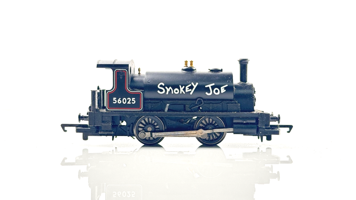 HORNBY 00 GAUGE - R782 - BR BLACK 0-4-0ST CLASS 0F 'SMOKEY JOE' 56025 BOXED
