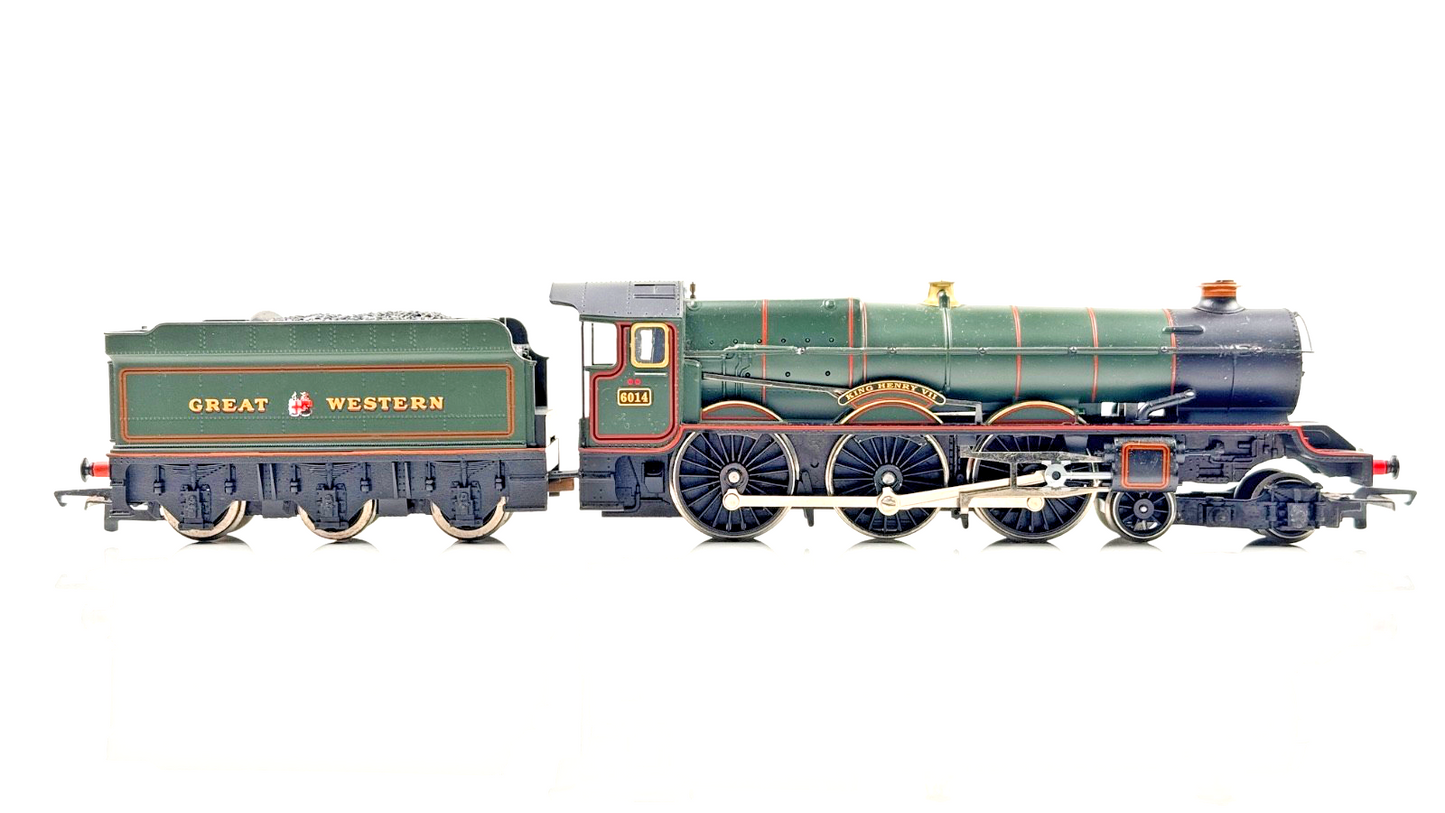HORNBY 00 GAUGE - GWR GREAT WESTERN GREEN 4-6-0 KING HENRY VII 6014 - UNBOXED