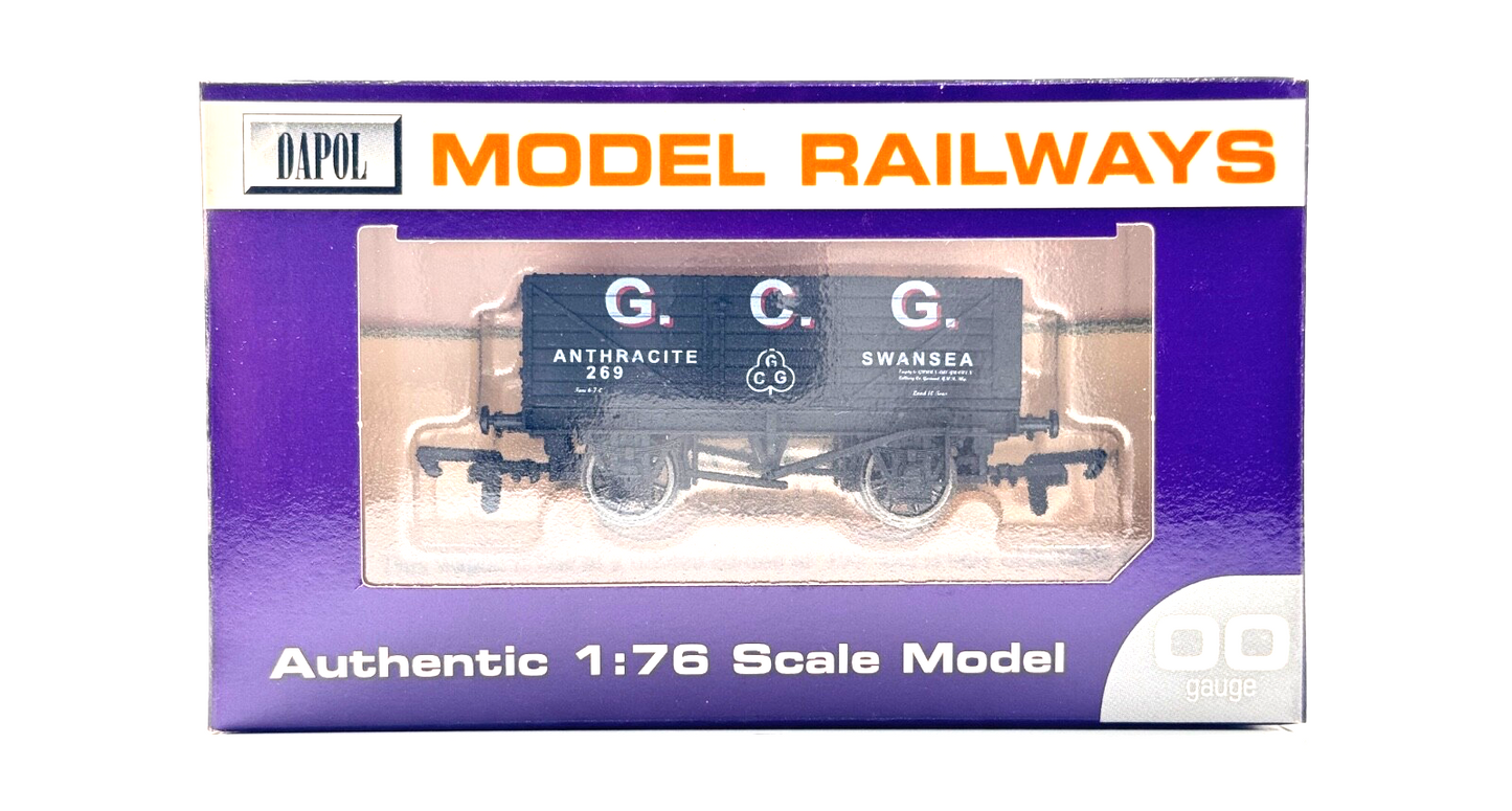 DAPOL 00 GAUGE - G.C.G ANTHRACITE COLLIERY SWANSEA WAGON 269 (LIMITED EDITION)