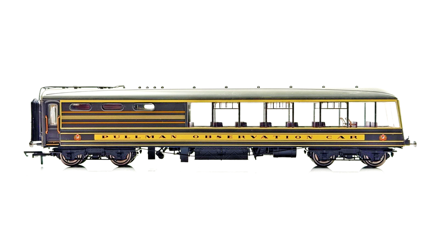 HORNBY 00 GAUGE - R4377 - DEVON BELLE PULLMAN OBSERVATION CAR COACH (W/LIGHTING)