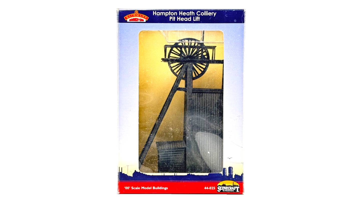BACHMANN 00 GAUGE SCENECRAFT - 44-025 - HAMPTON HEATH COLLIERY PIT HEAD LIFT