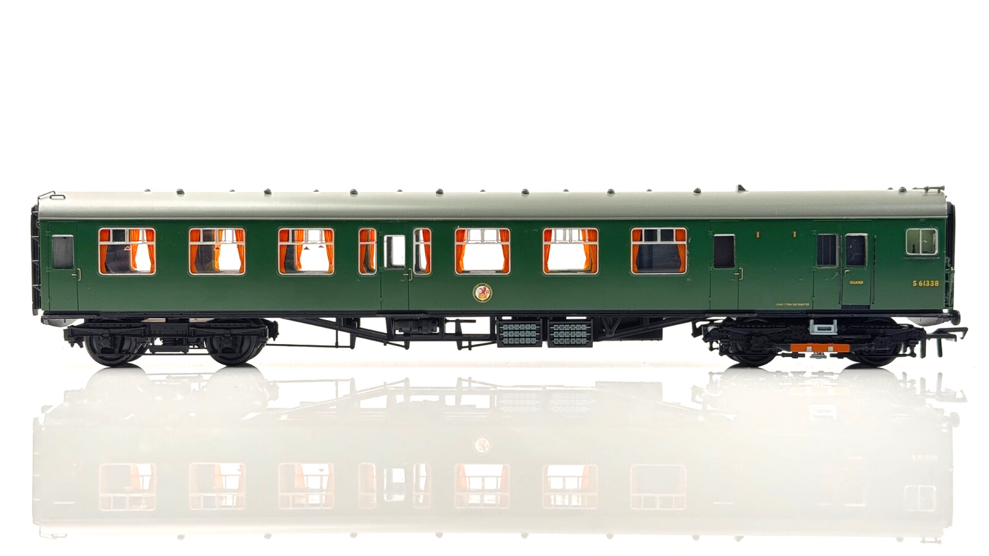 BACHMANN 00 GAUGE - 31-426A - 4CEP EMU 7128 LATE SR MULTIPLE UNIT GREEN BOXED