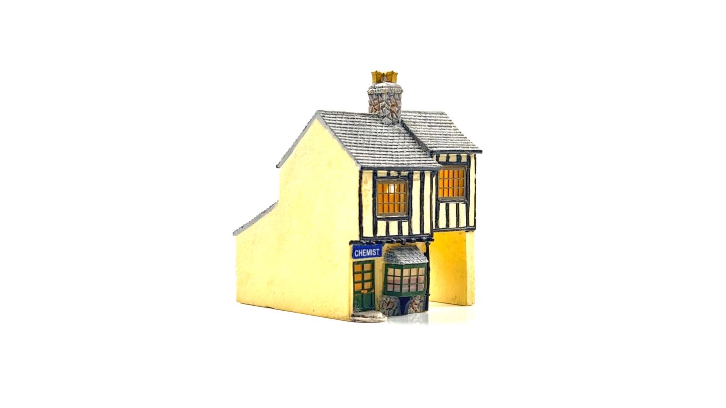 HORNBY N GAUGE LYDDLE END - N8036 - J.W RUBERY CHEMIST SHOP - BOXED