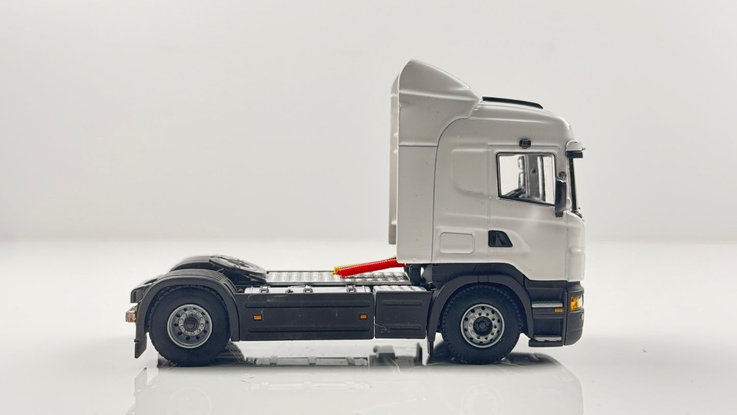 WSI 1/50 SCALE - SCANIA R620 4X2 WHITE TRACTOR UNIT - WRONG BOX