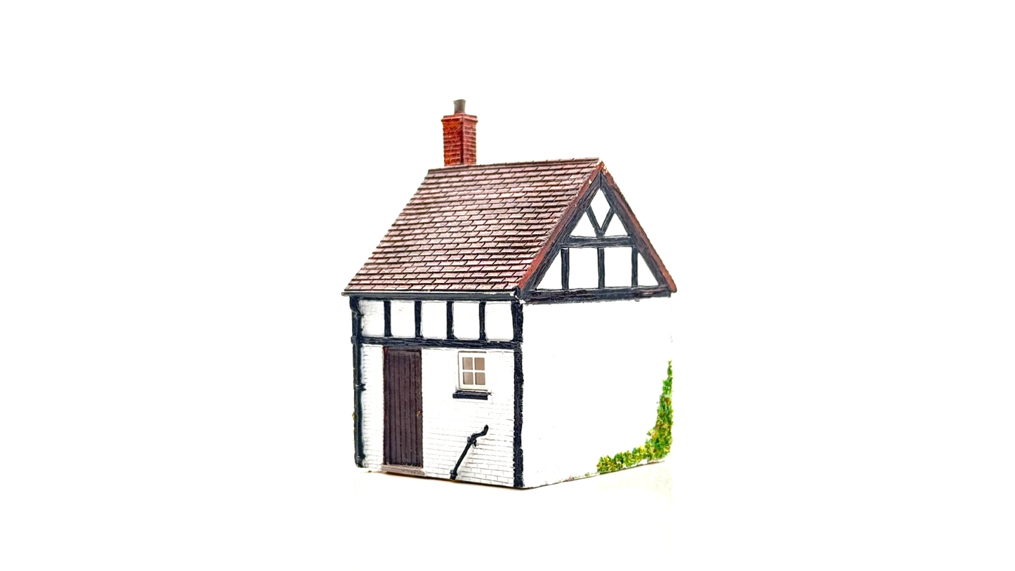 HORNBY 00 GAUGE SKALEDALE - R8694 - BUSBY'S HAIR SALON SHOP - UNBOXED