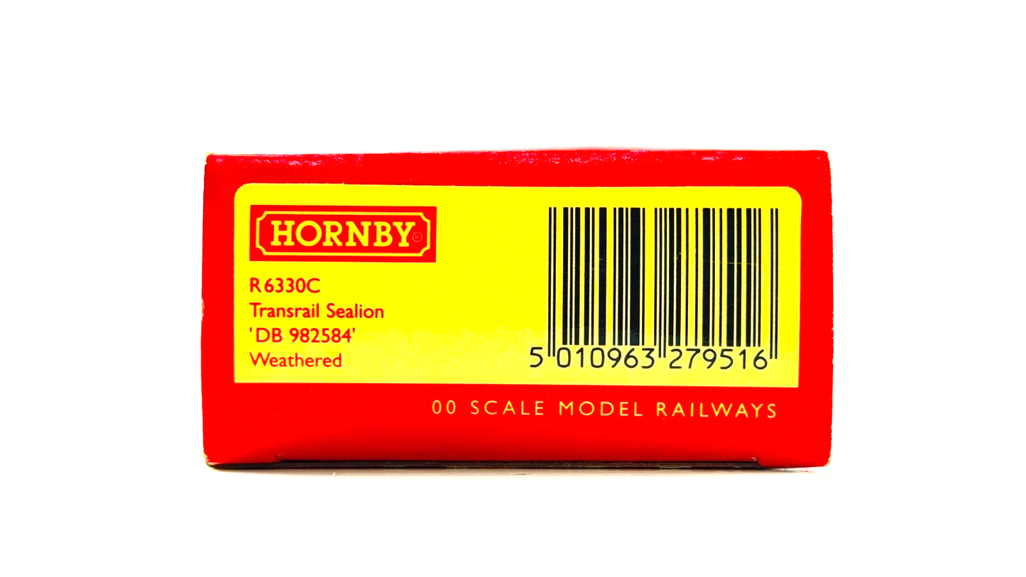 HORNBY 00 GAUGE - R6330C - TRANSRAIL LOADHAUL SEALION HOPPER DB982584 WEATHERED