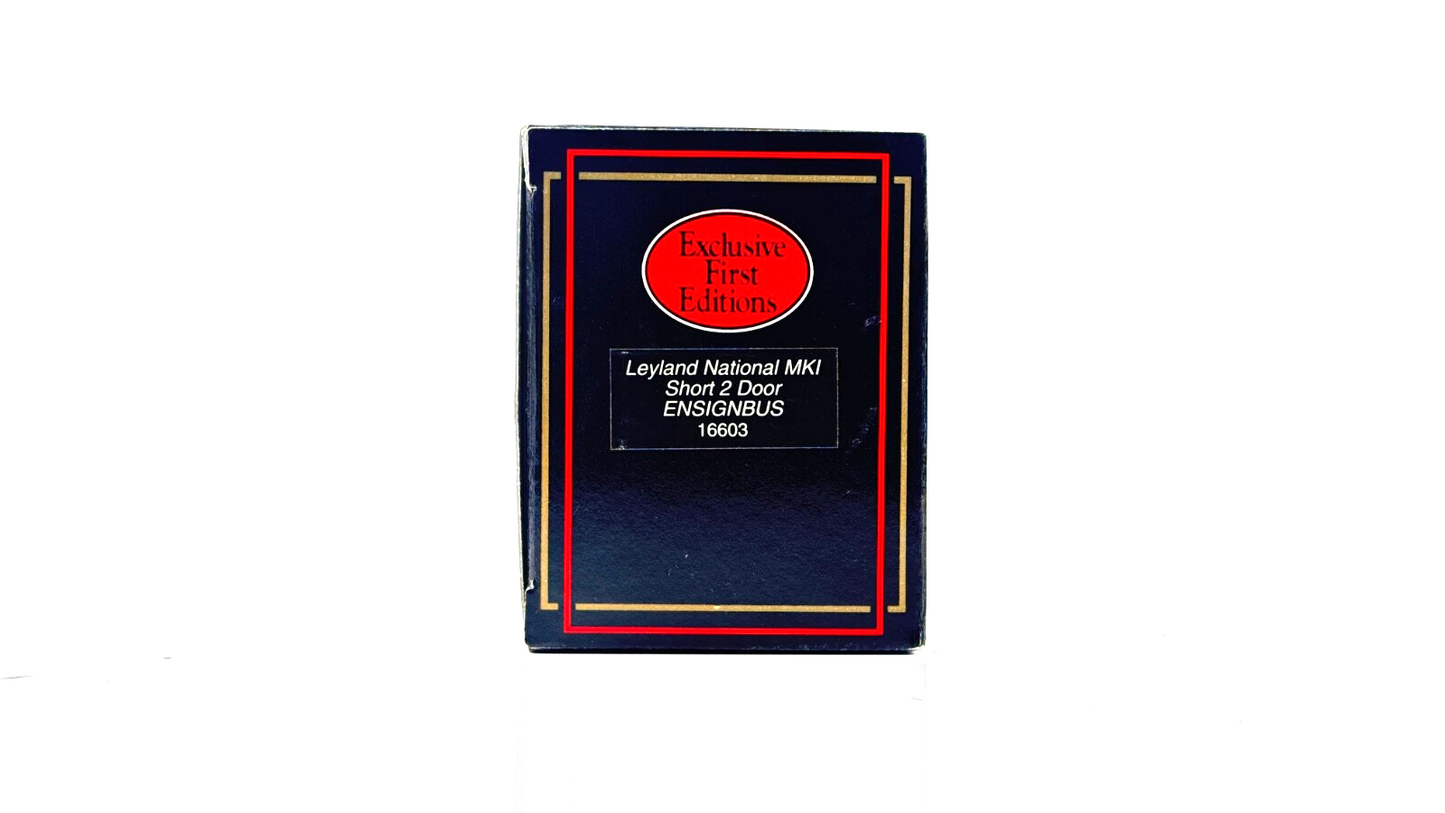EFE 1/76 SCALE - 16603 - LEYLAND NATIONAL MK1 SHORT 2 DOOR ENSIGNBUS - BOXED