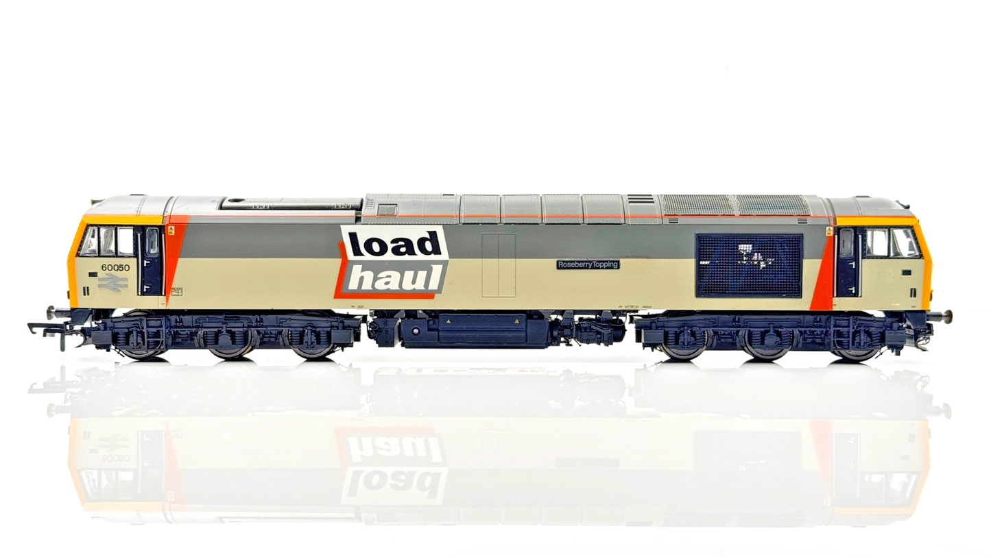 HORNBY 00 GAUGE - R3657 - CLASS 60 DIESEL 60050 LOADHAUL ROSEBERRY TOPPING - NQP