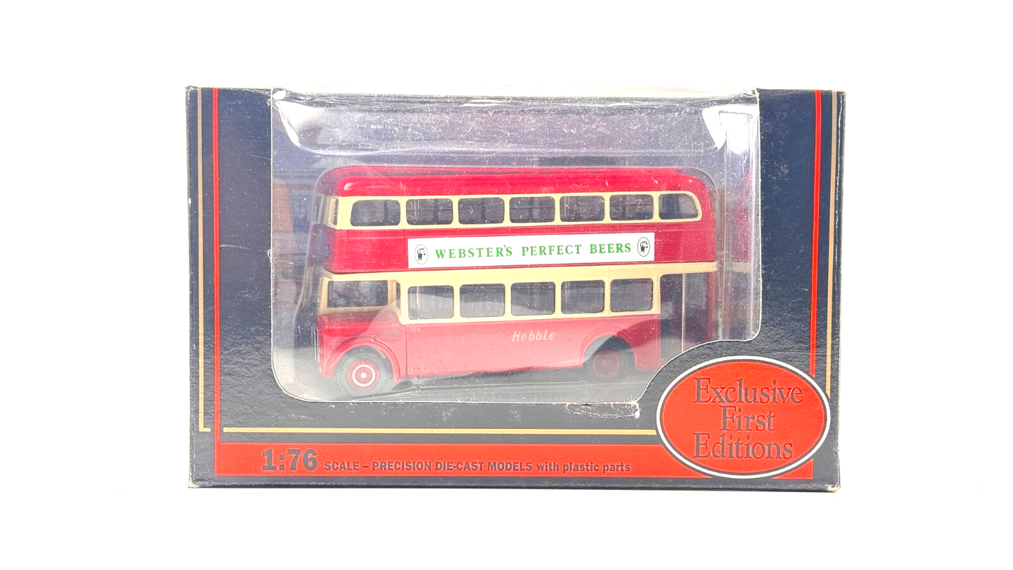 EFE 1/76 SCALE - 19706 - REGENT V (ORION) HEBBLE DOUBLE DECK BUS - BOXED
