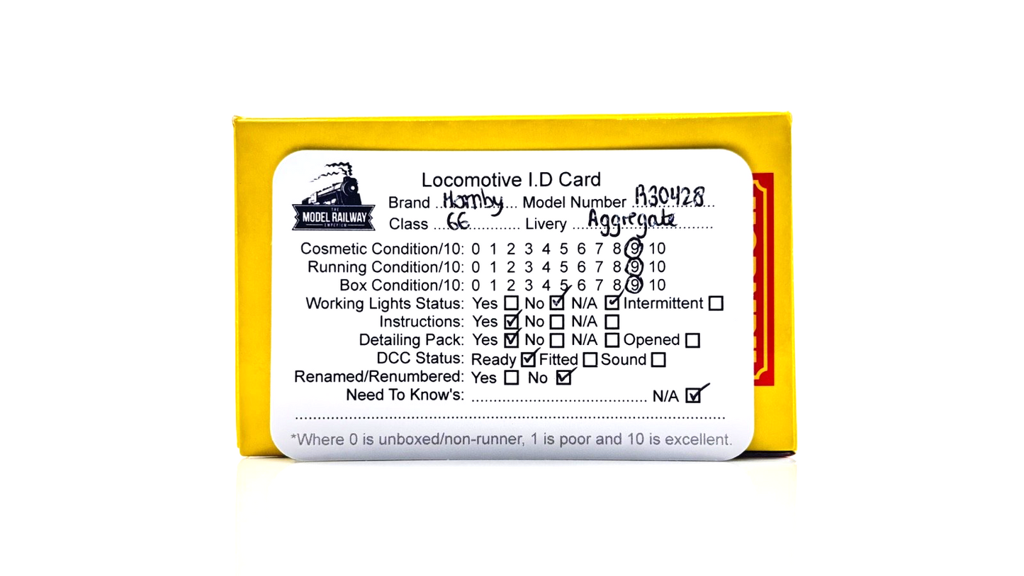HORNBY 00 GAUGE - R30428 - CLASS 66 DIESEL 66711 AGGREGATE INDUSTRIES SENCE