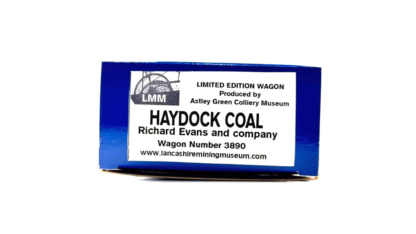 DAPOL 00 GAUGE - HAYDOCK COAL COMPANY ST HELENS WAGON 3890 (LIMITED EDITION)