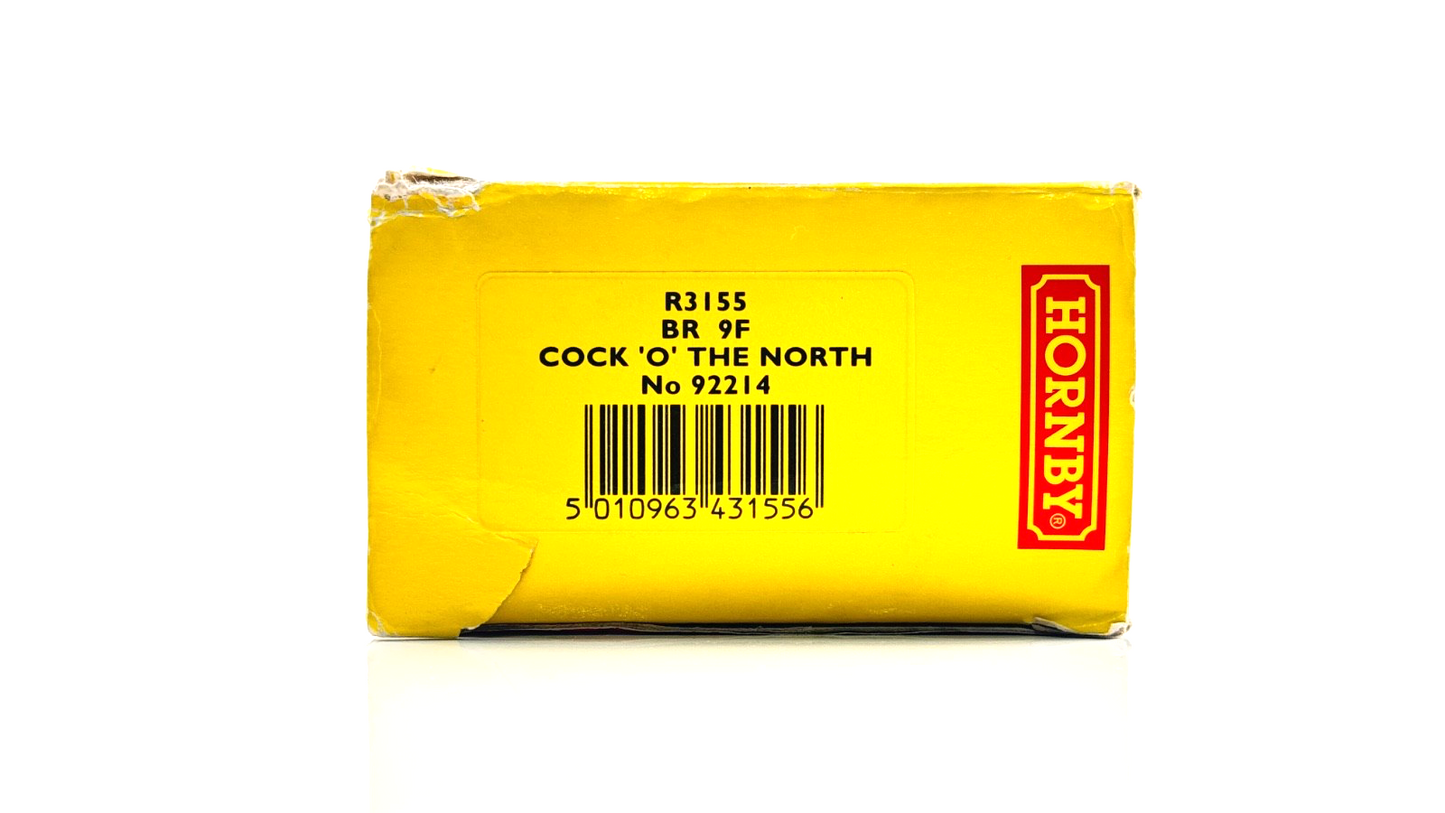 HORNBY 00 GAUGE - R3155 - BR BLACK 2-10-0 9F COCK O THE NORTH 92214 - BOXED