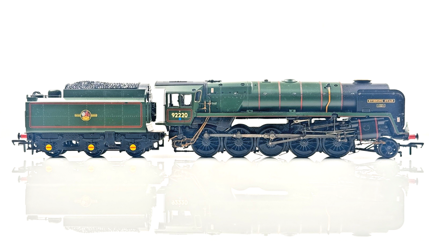 BACHMANN 00 GAUGE - 32-850A - BR STANDARD CLASS 9F 92220 EVENING STAR BR GREEN