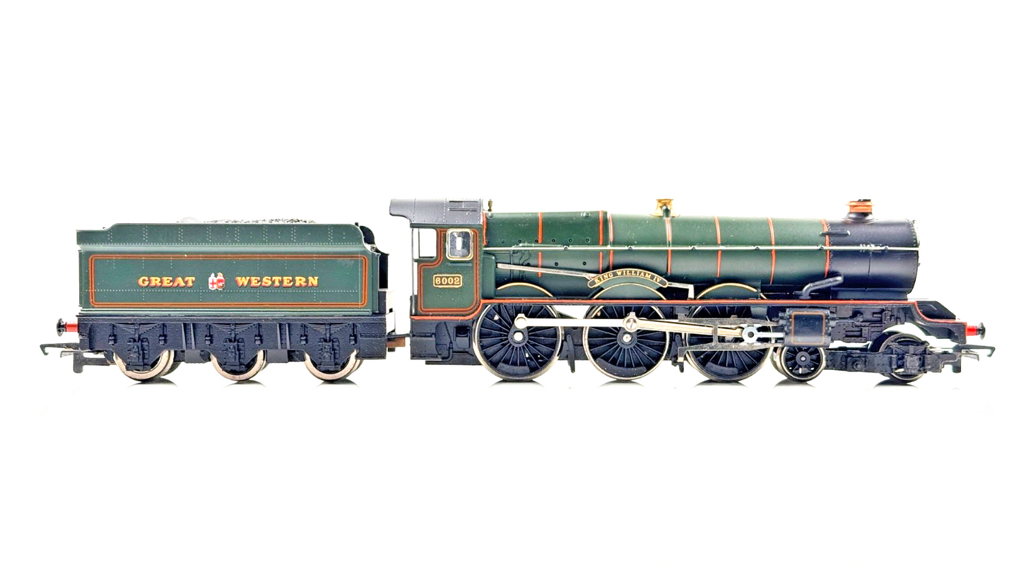 HORNBY 00 GAUGE - GWR GREAT WESTERN GREEN 4-6-0 KING WILLIAM IV 6002 - UNBOXED