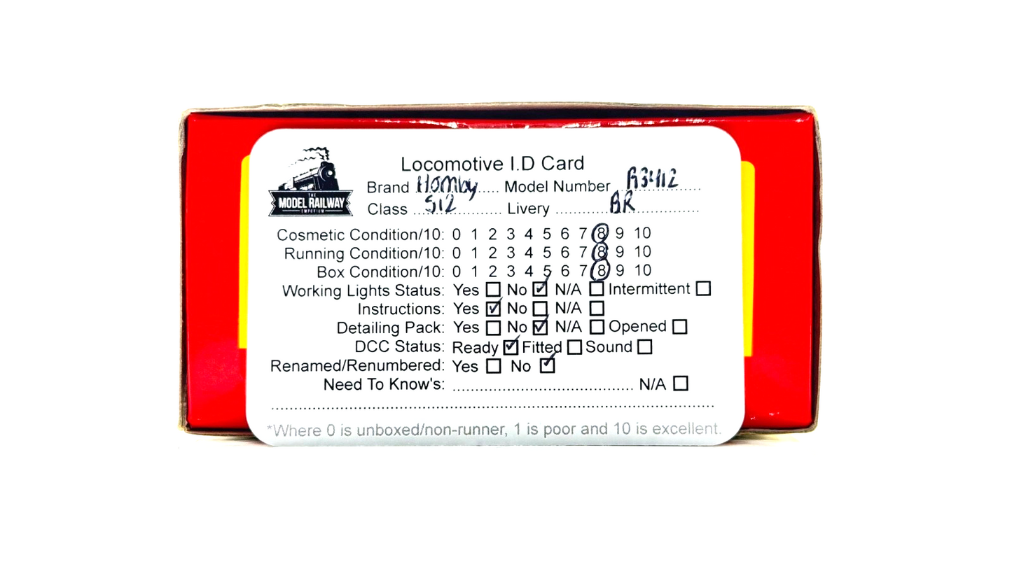 HORNBY 00 GAUGE - R3412 - EARLY BR BLACK S15 CLASS LOCOMOTIVE 30842 BOXED